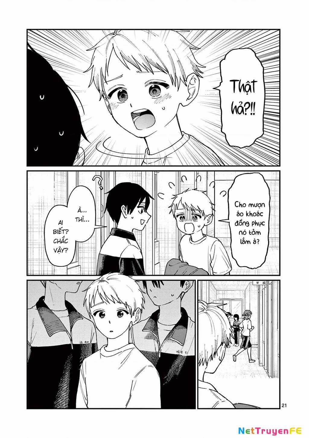 Tình Yêu Màu Lam Nhà Wakaba Chương 4 trang 21