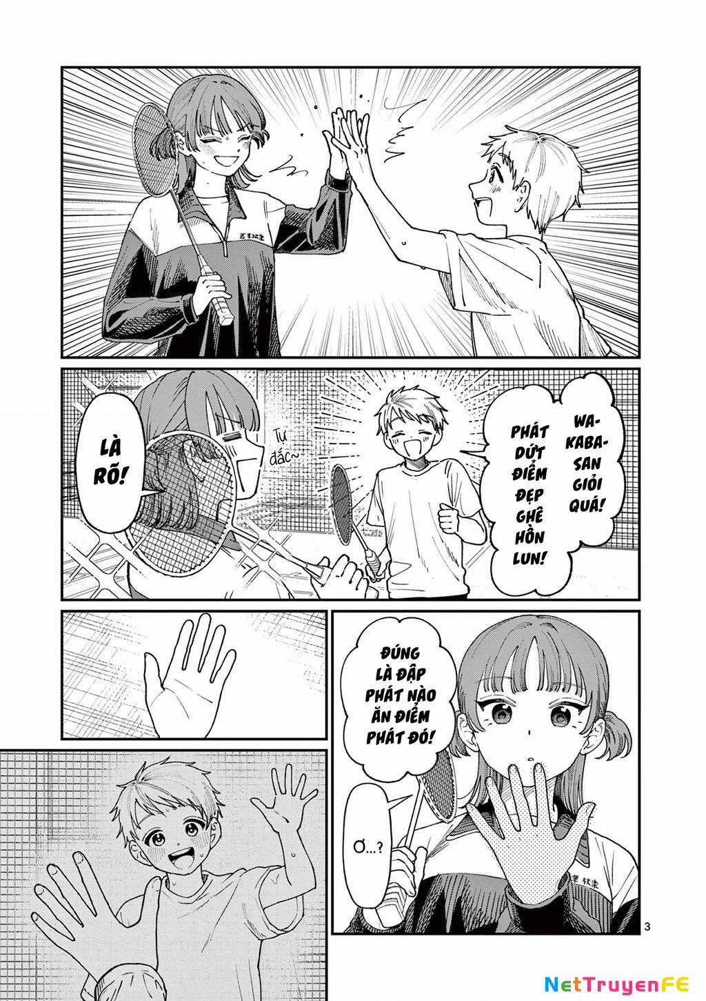 Tình Yêu Màu Lam Nhà Wakaba Chương 4 trang 3