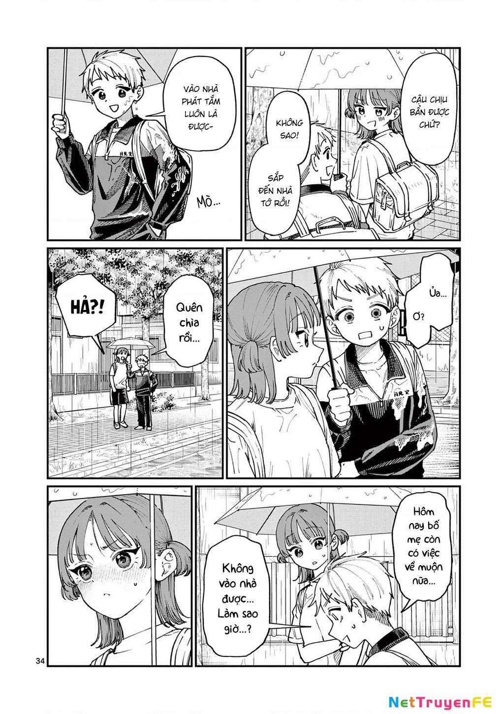 Tình Yêu Màu Lam Nhà Wakaba Chương 4 trang 34