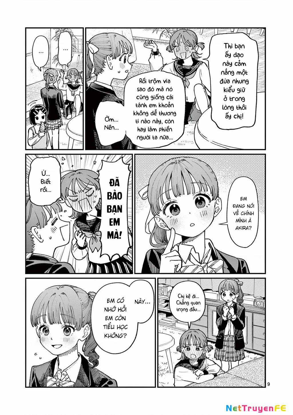 Tình Yêu Màu Lam Nhà Wakaba Chương 4 trang 9