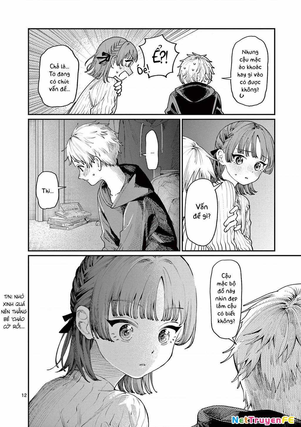 Tình Yêu Màu Lam Nhà Wakaba Chương 5 trang 12