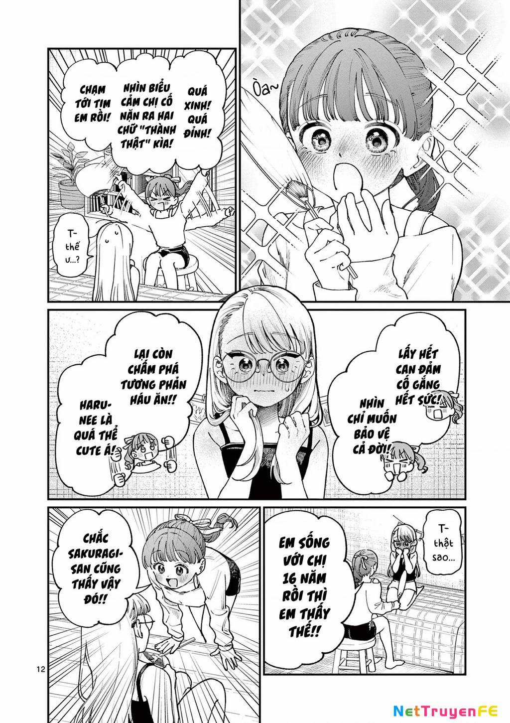 Tình Yêu Màu Lam Nhà Wakaba Chương 6 trang 12