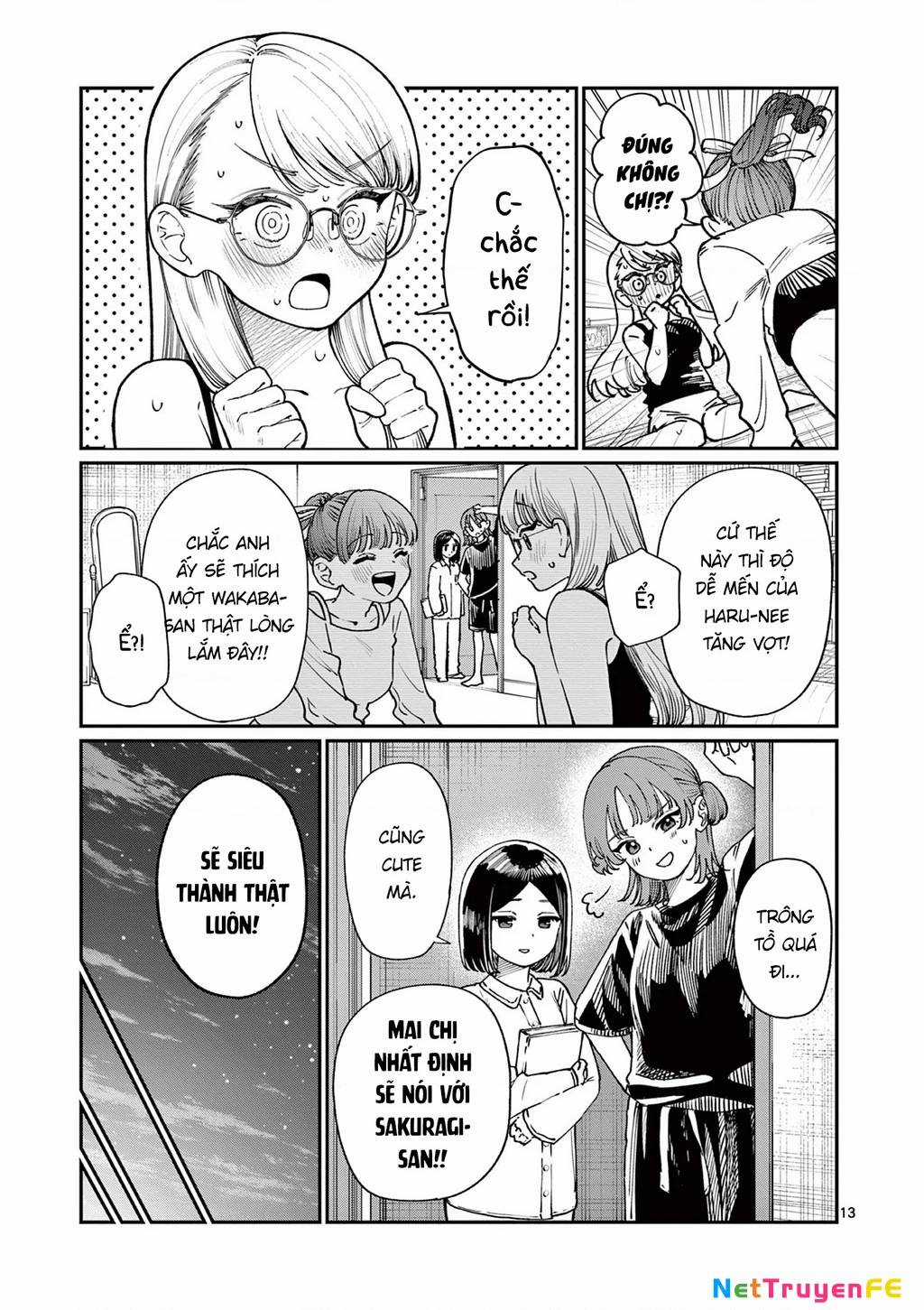 Tình Yêu Màu Lam Nhà Wakaba Chương 6 trang 13