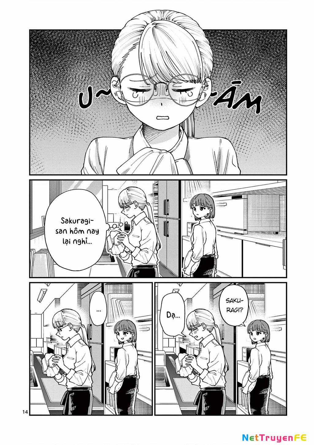 Tình Yêu Màu Lam Nhà Wakaba Chương 6 trang 14