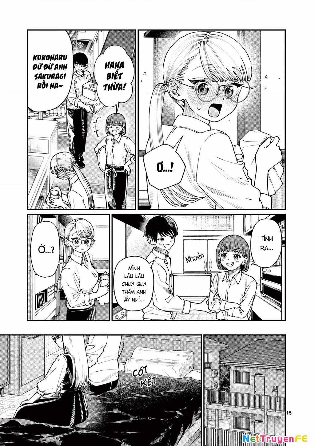 Tình Yêu Màu Lam Nhà Wakaba Chương 6 trang 15