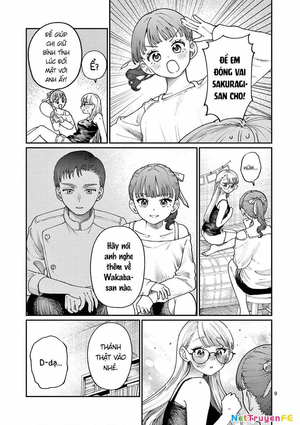 Tình Yêu Màu Lam Nhà Wakaba Chương 6 trang 9