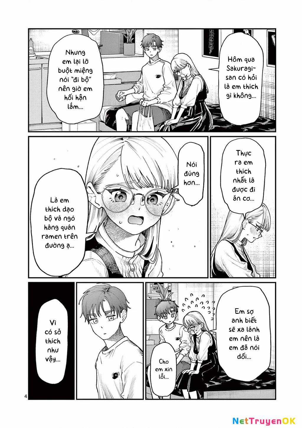 Tình Yêu Màu Lam Nhà Wakaba Chương 7 trang 4