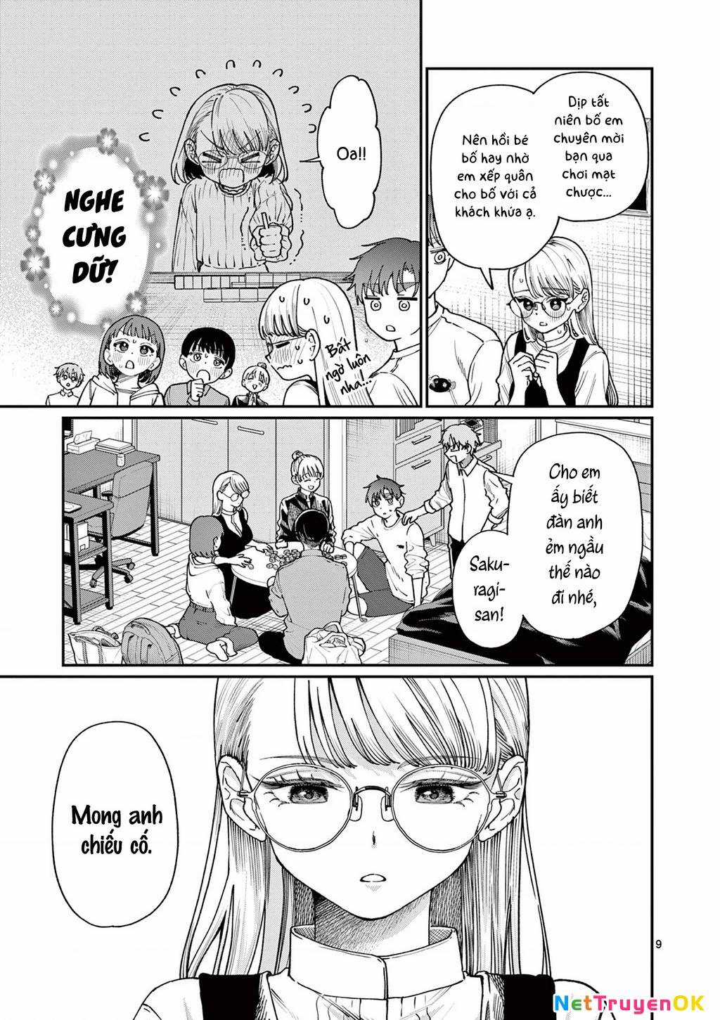 Tình Yêu Màu Lam Nhà Wakaba Chương 7 trang 9