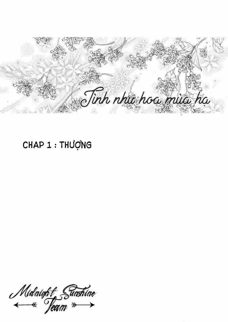Tình Yêu Như Hoa Mùa Hạ Chapter 1 trang 3