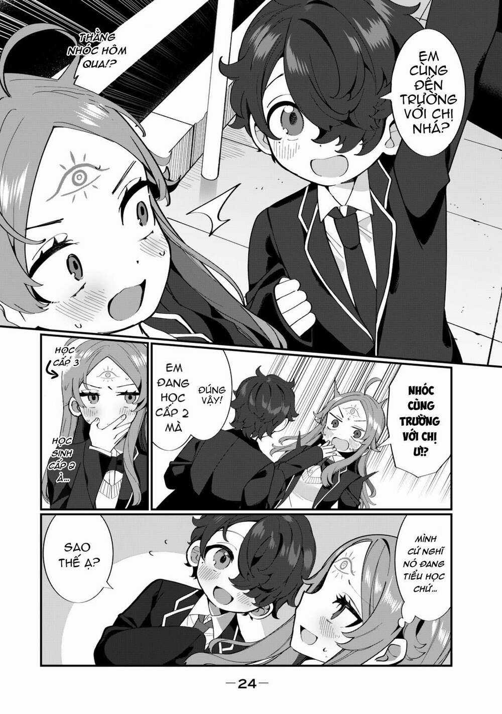 Tình Yêu, Thiên Lý Nhãn Và Sự Non Nớt Chapter 1 trang 24