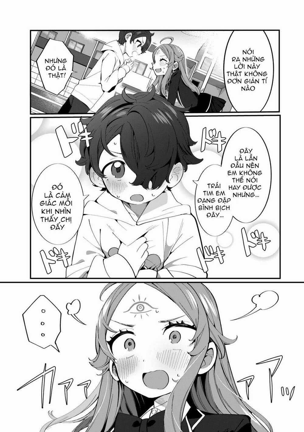 Tình Yêu, Thiên Lý Nhãn Và Sự Non Nớt Chapter 1 trang 9