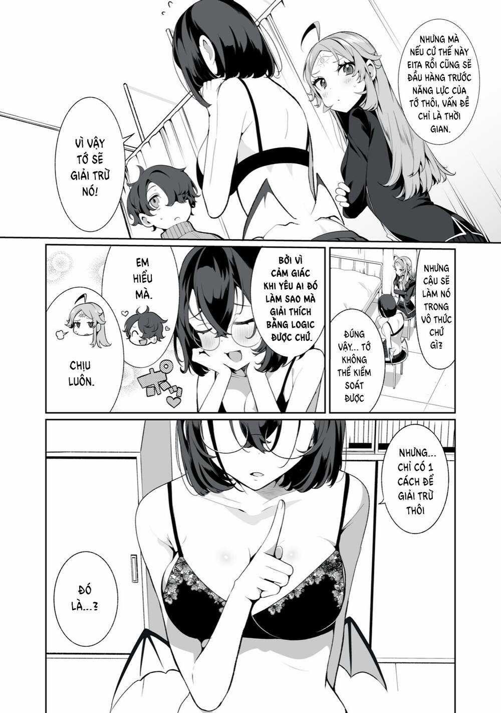 Tình Yêu, Thiên Lý Nhãn Và Sự Non Nớt Chapter 11 trang 10