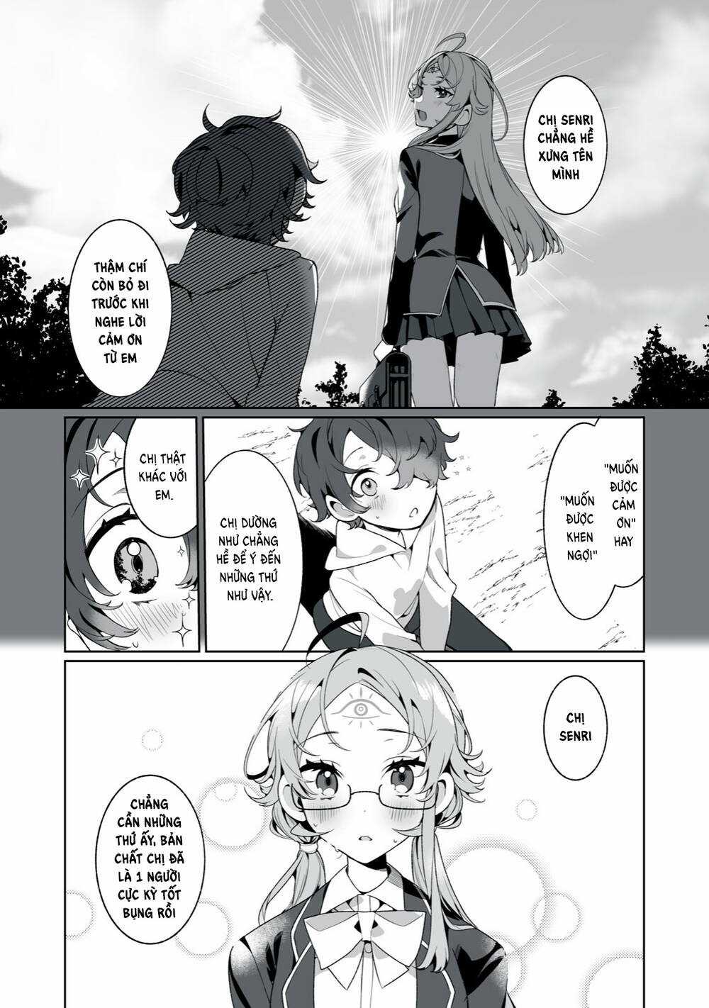 Tình Yêu, Thiên Lý Nhãn Và Sự Non Nớt Chapter 12 trang 17