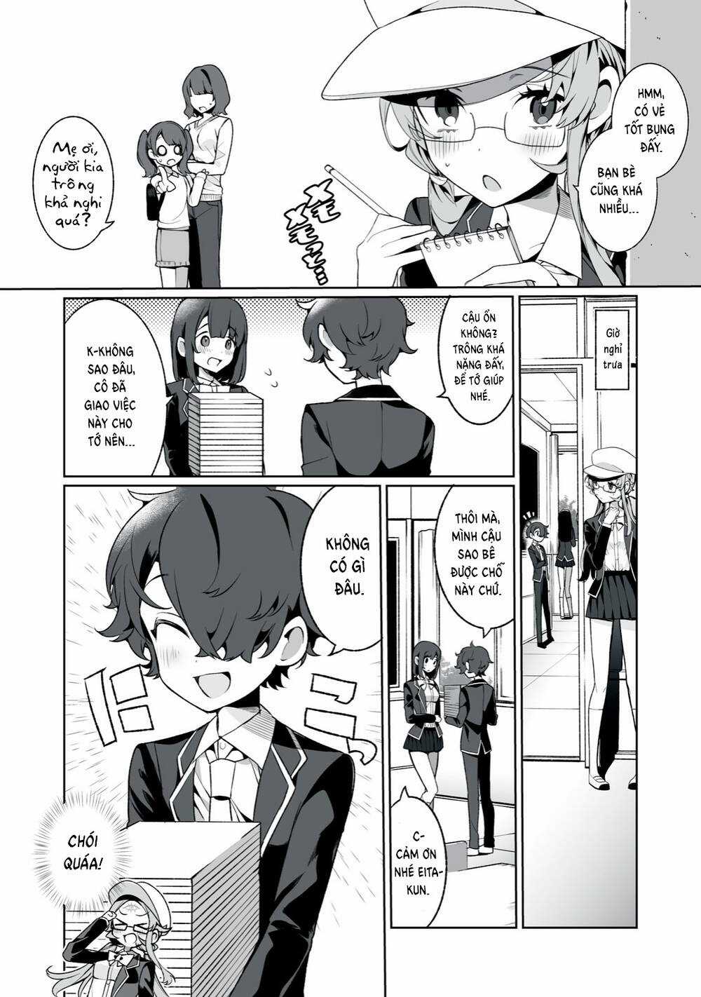 Tình Yêu, Thiên Lý Nhãn Và Sự Non Nớt Chapter 12 trang 8