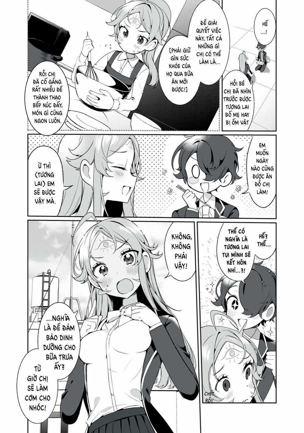 Tình Yêu, Thiên Lý Nhãn Và Sự Non Nớt Chapter 15 trang 10