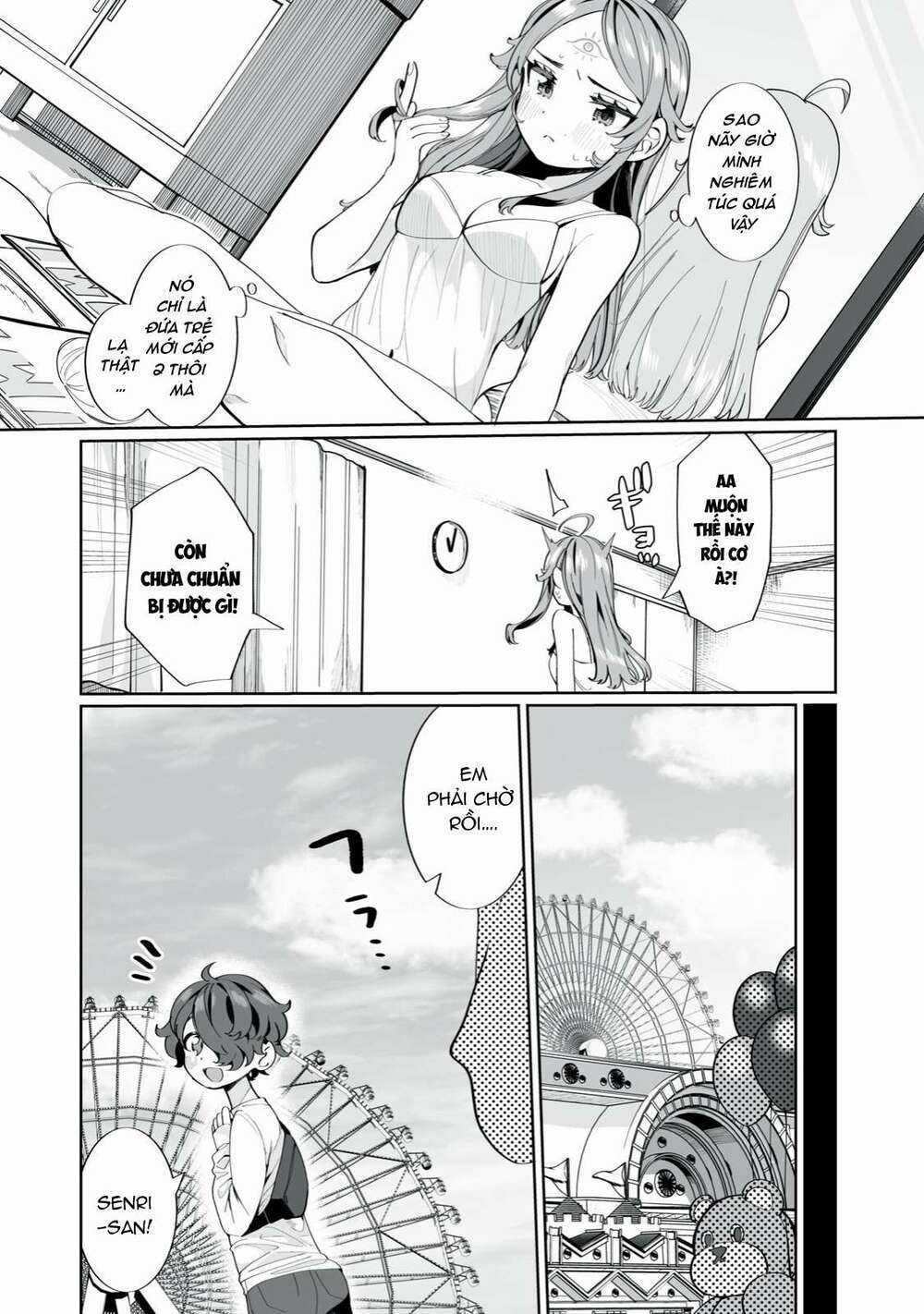 Tình Yêu, Thiên Lý Nhãn Và Sự Non Nớt Chapter 2 trang 10