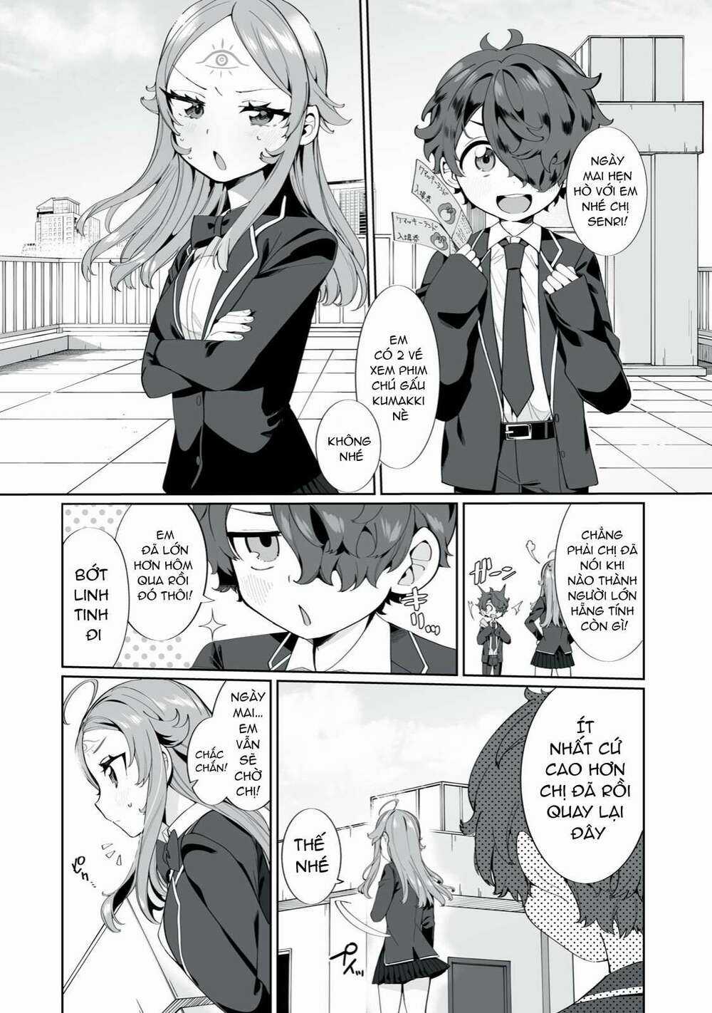 Tình Yêu, Thiên Lý Nhãn Và Sự Non Nớt Chapter 2 trang 2