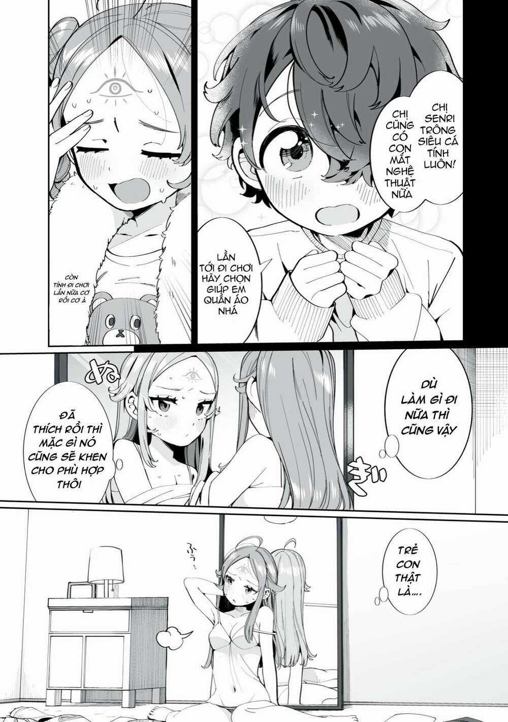 Tình Yêu, Thiên Lý Nhãn Và Sự Non Nớt Chapter 2 trang 9