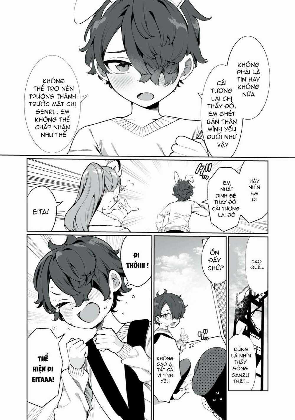 Tình Yêu, Thiên Lý Nhãn Và Sự Non Nớt Chapter 3 trang 13