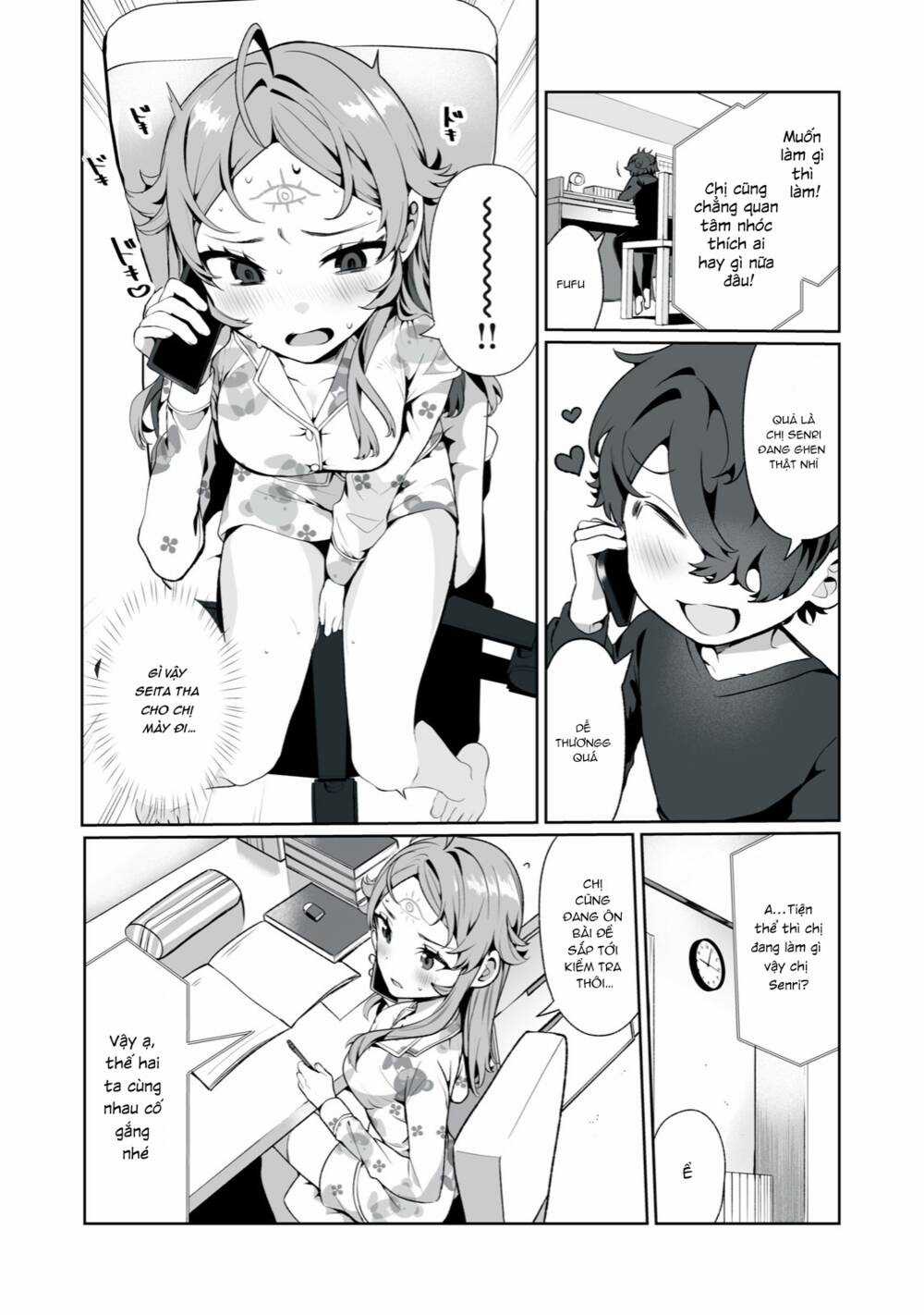 Tình Yêu, Thiên Lý Nhãn Và Sự Non Nớt Chapter 6 trang 11