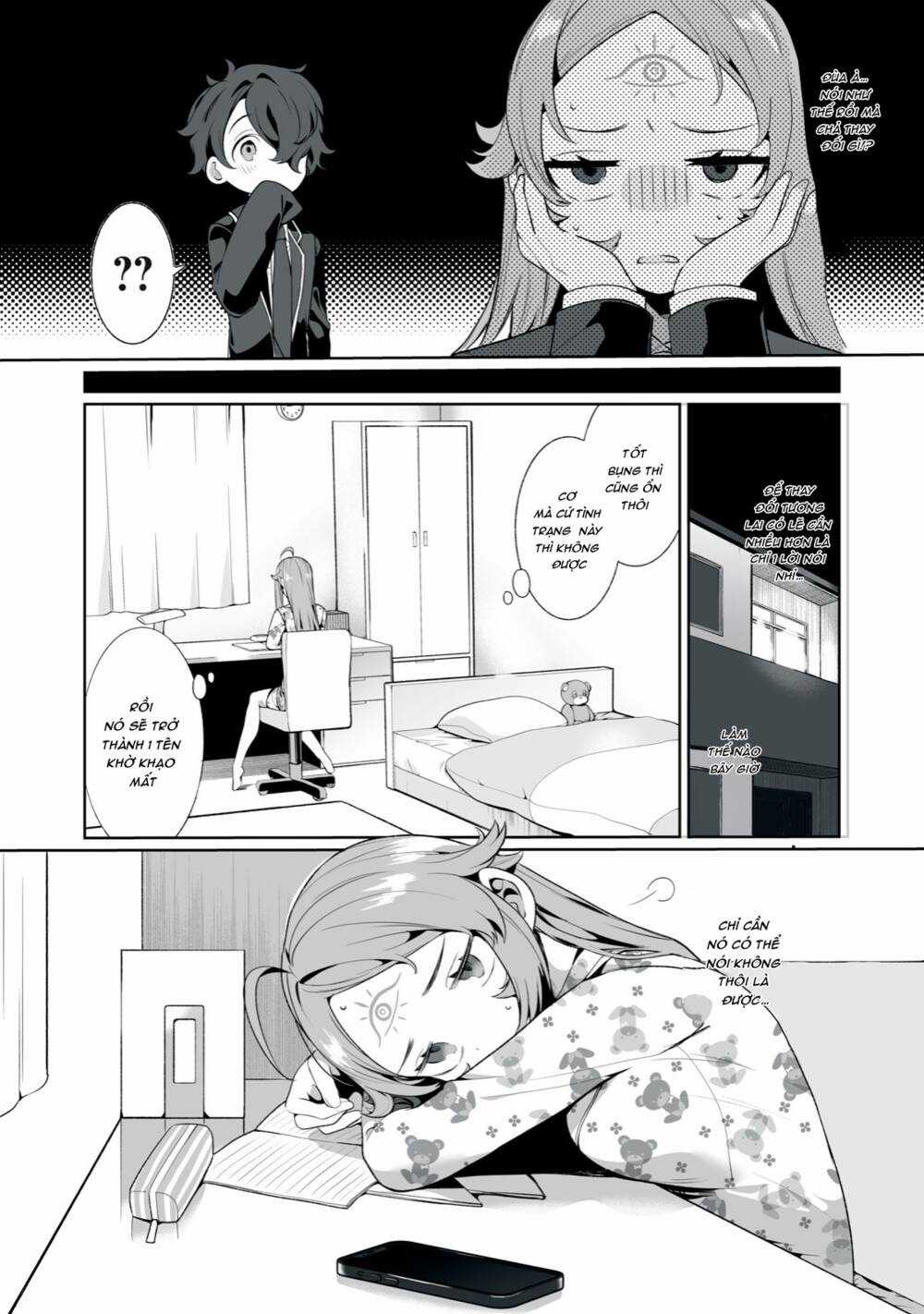 Tình Yêu, Thiên Lý Nhãn Và Sự Non Nớt Chapter 6 trang 4