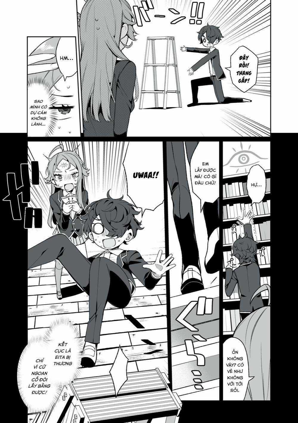 Tình Yêu, Thiên Lý Nhãn Và Sự Non Nớt Chapter 7 trang 11