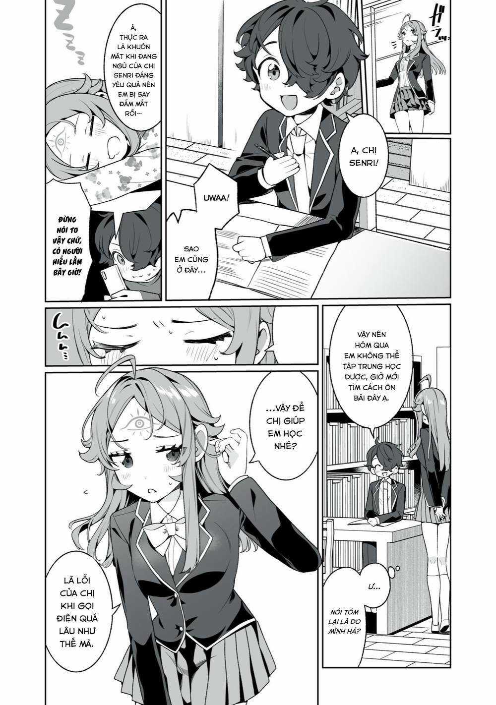 Tình Yêu, Thiên Lý Nhãn Và Sự Non Nớt Chapter 7 trang 3