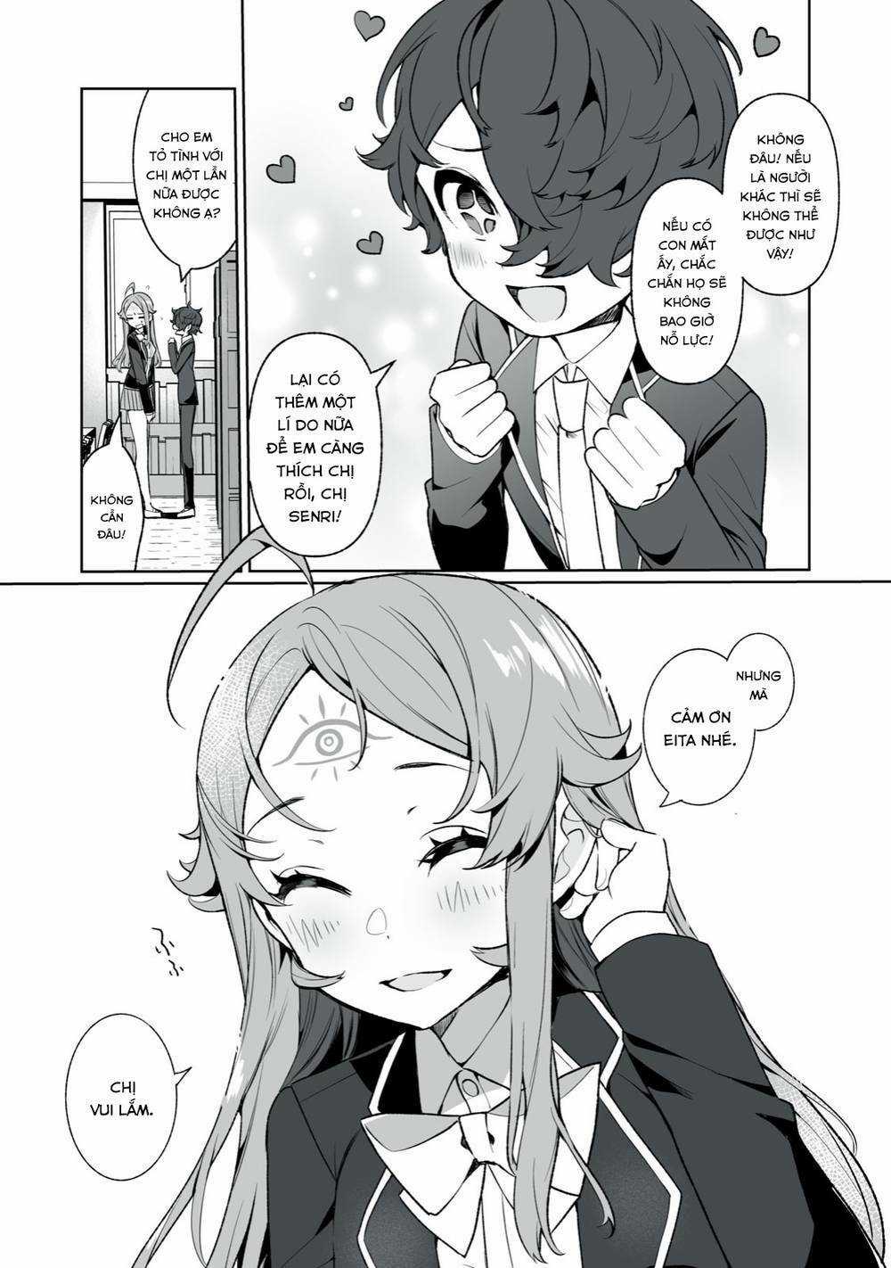 Tình Yêu, Thiên Lý Nhãn Và Sự Non Nớt Chapter 7 trang 9