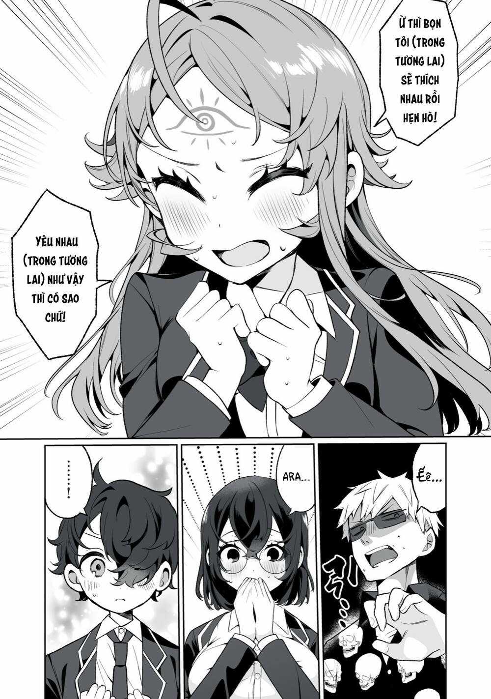 Tình Yêu, Thiên Lý Nhãn Và Sự Non Nớt Chapter 8 trang 11