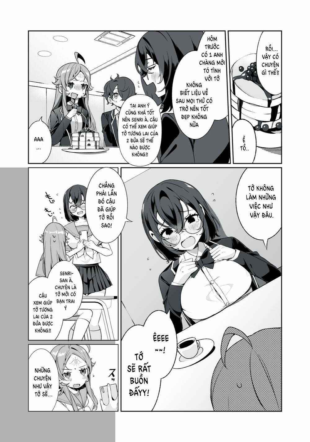 Tình Yêu, Thiên Lý Nhãn Và Sự Non Nớt Chapter 8 trang 3