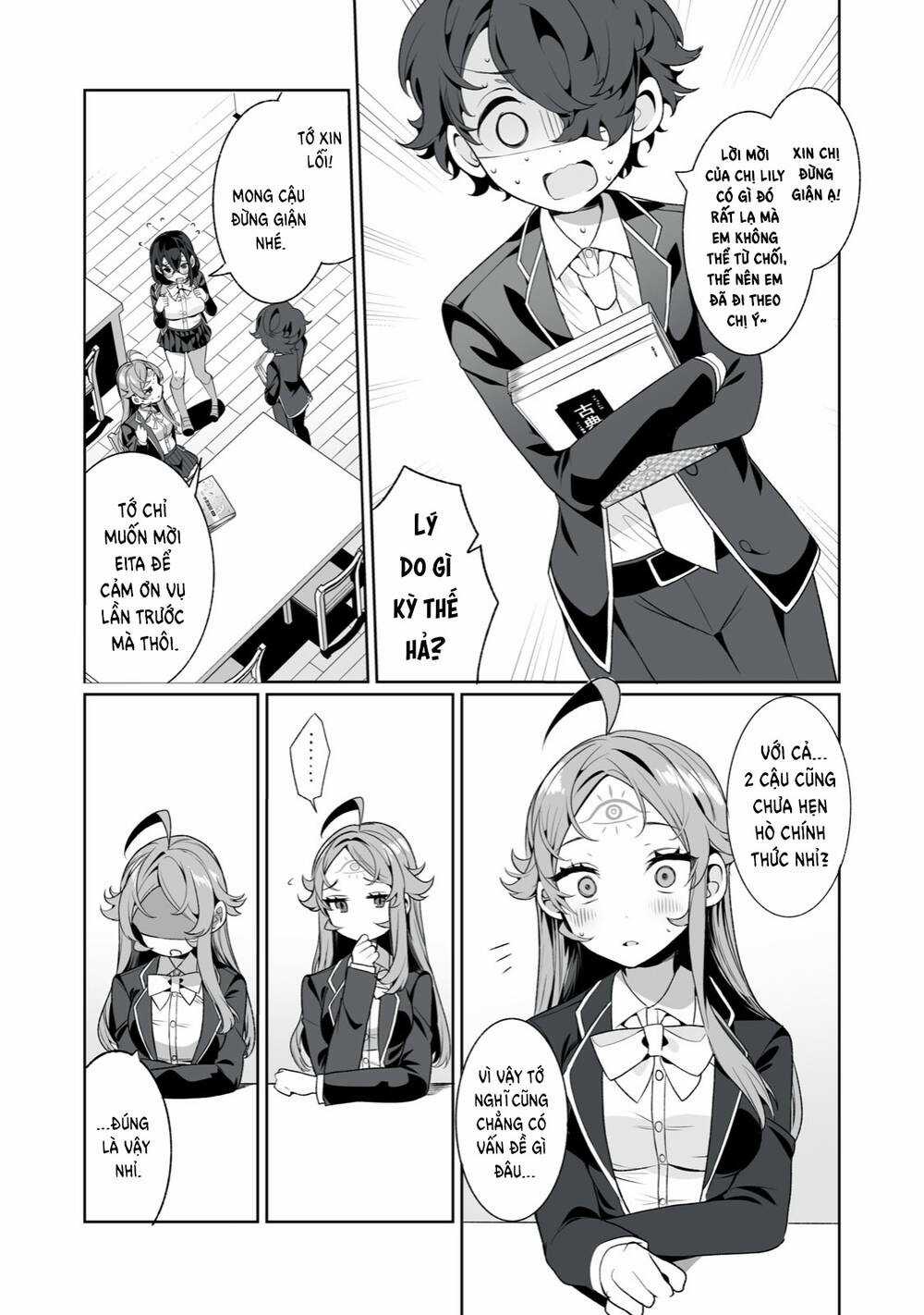 Tình Yêu, Thiên Lý Nhãn Và Sự Non Nớt Chapter 9 trang 12