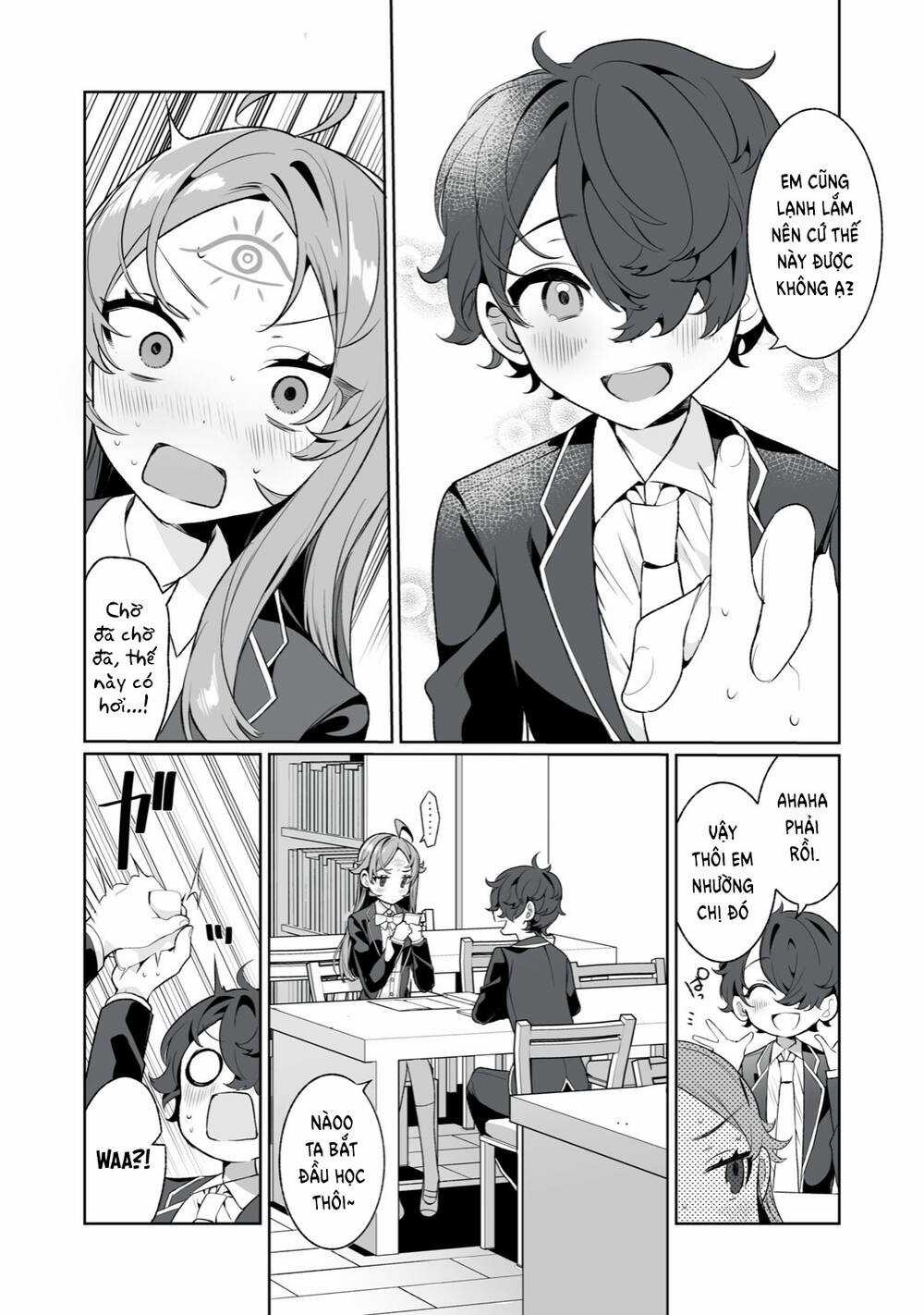 Tình Yêu, Thiên Lý Nhãn Và Sự Non Nớt Chapter 9 trang 4