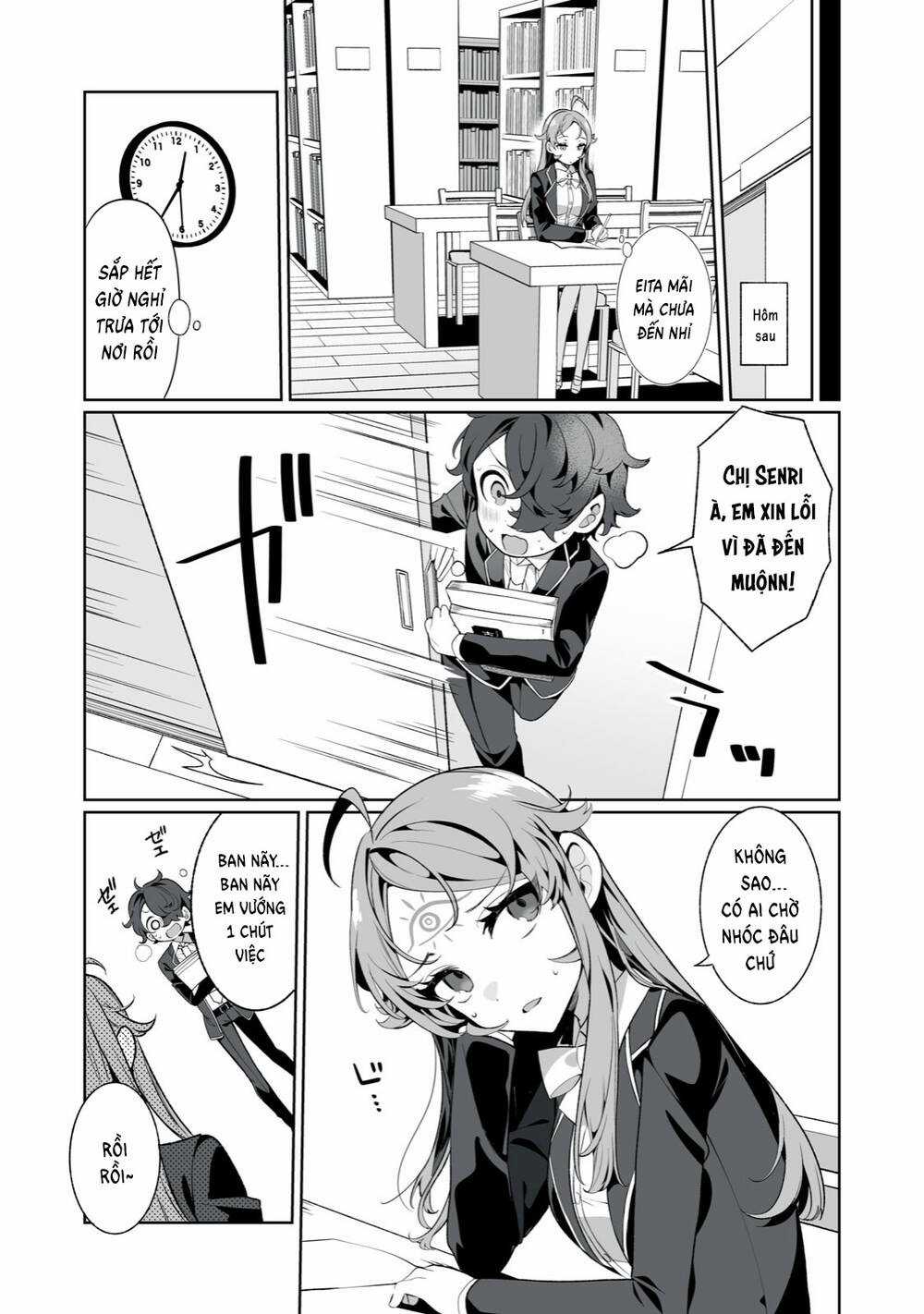 Tình Yêu, Thiên Lý Nhãn Và Sự Non Nớt Chapter 9 trang 9