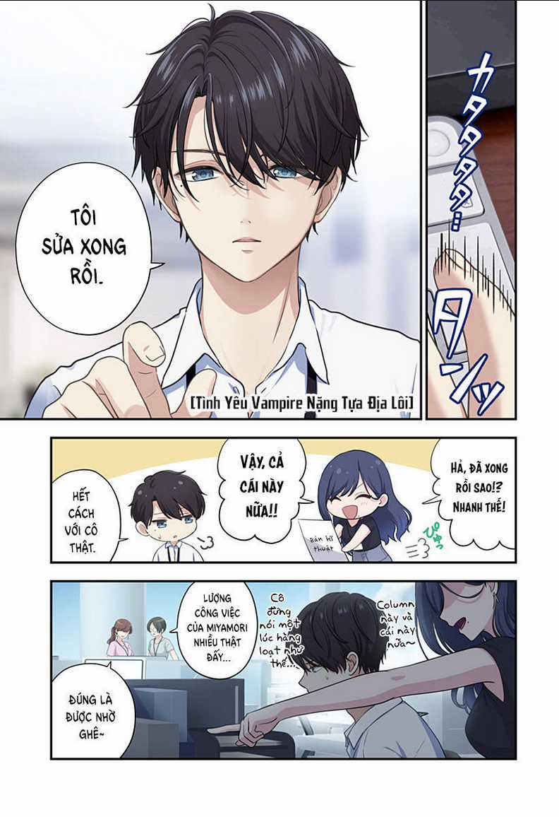 Tình Yêu Vampire Nặng Tựa Địa Lôi Chapter 3 trang 5