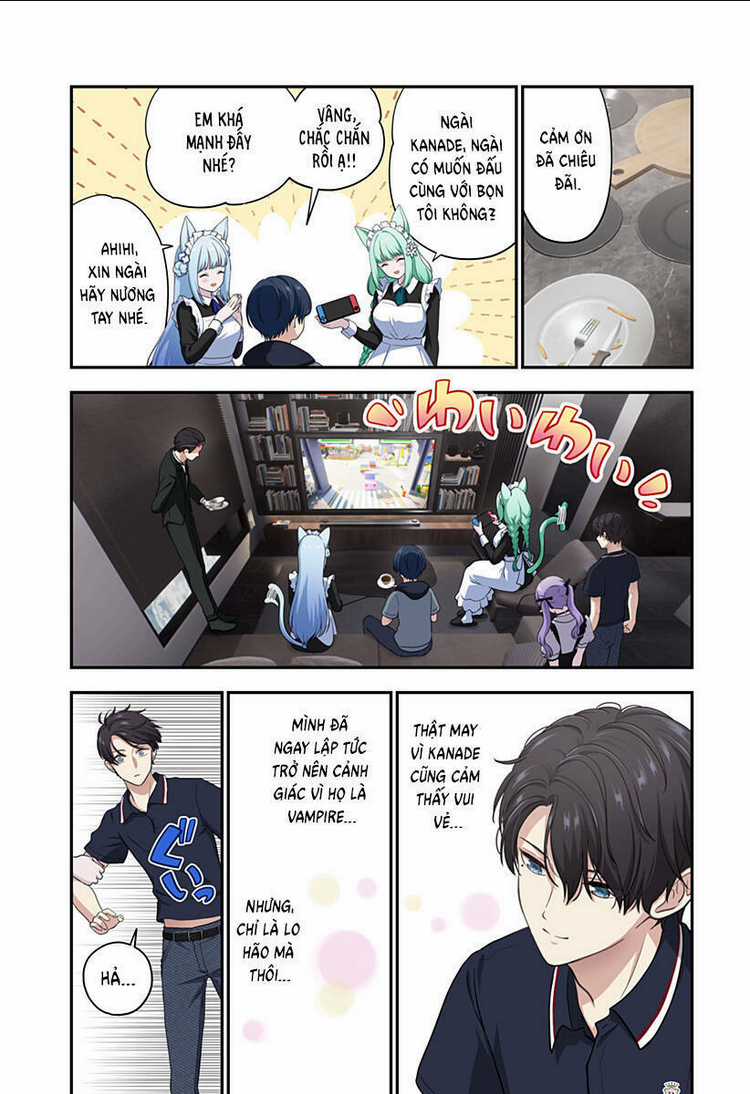 Tình Yêu Vampire Nặng Tựa Địa Lôi Chapter 4 trang 11
