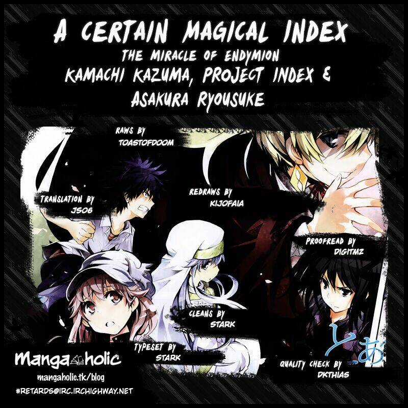 To Aru Majutsu No Kinsho Mokuroku - Endymion No Kiseki Chapter 2 trang 2