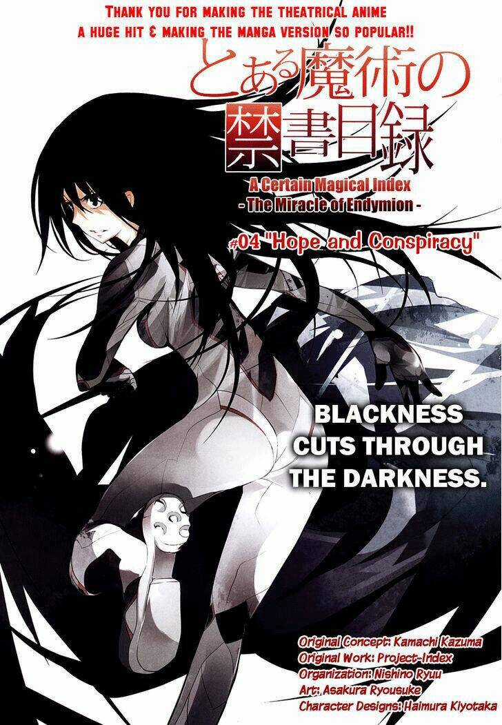 To Aru Majutsu No Kinsho Mokuroku - Endymion No Kiseki Chapter 4 trang 3