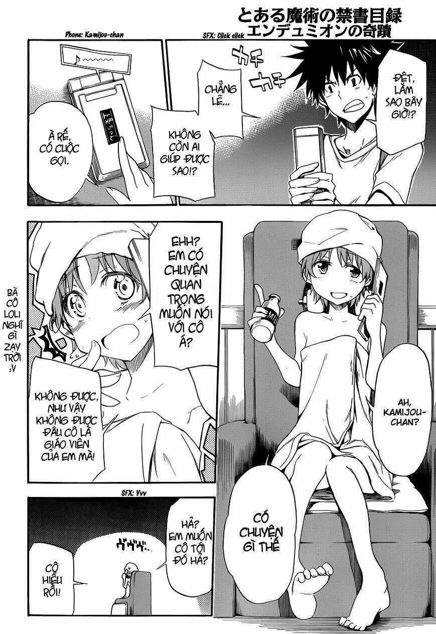 To Aru Majutsu No Kinsho Mokuroku - Endymion No Kiseki Chapter 5 trang 13