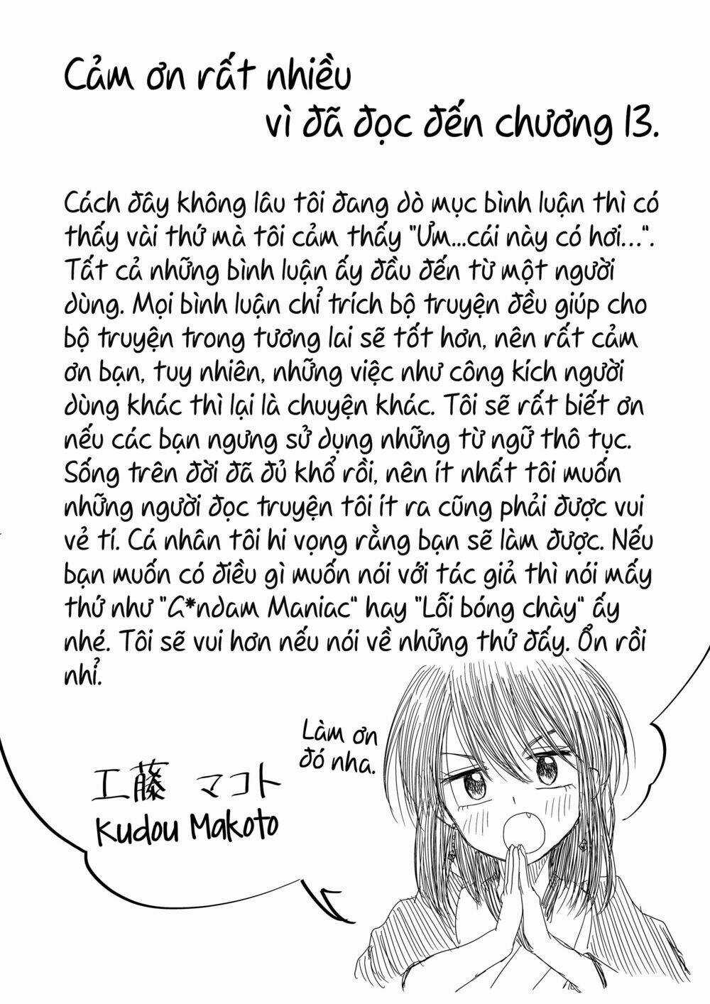 Tớ Muốn Khóc Cùng Cậu Vào Thứ Năm. Chapter 13 trang 18