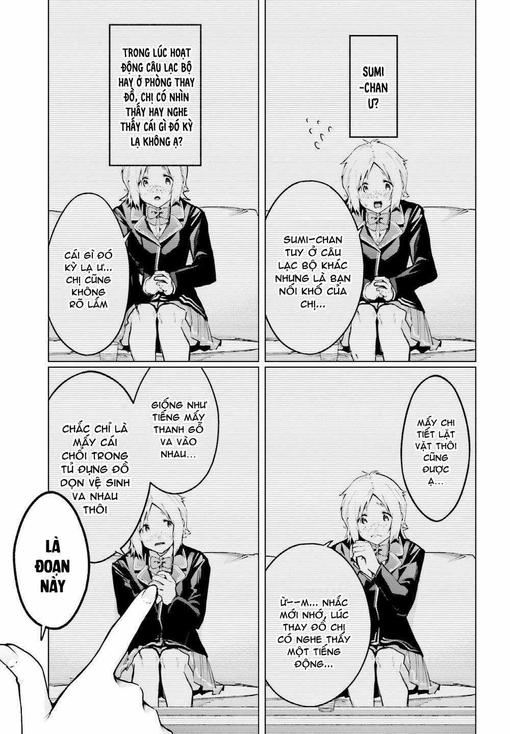 Tớ Sẽ Giải Đáp Bí Ẩn Của Cậu Chapter 1 trang 19