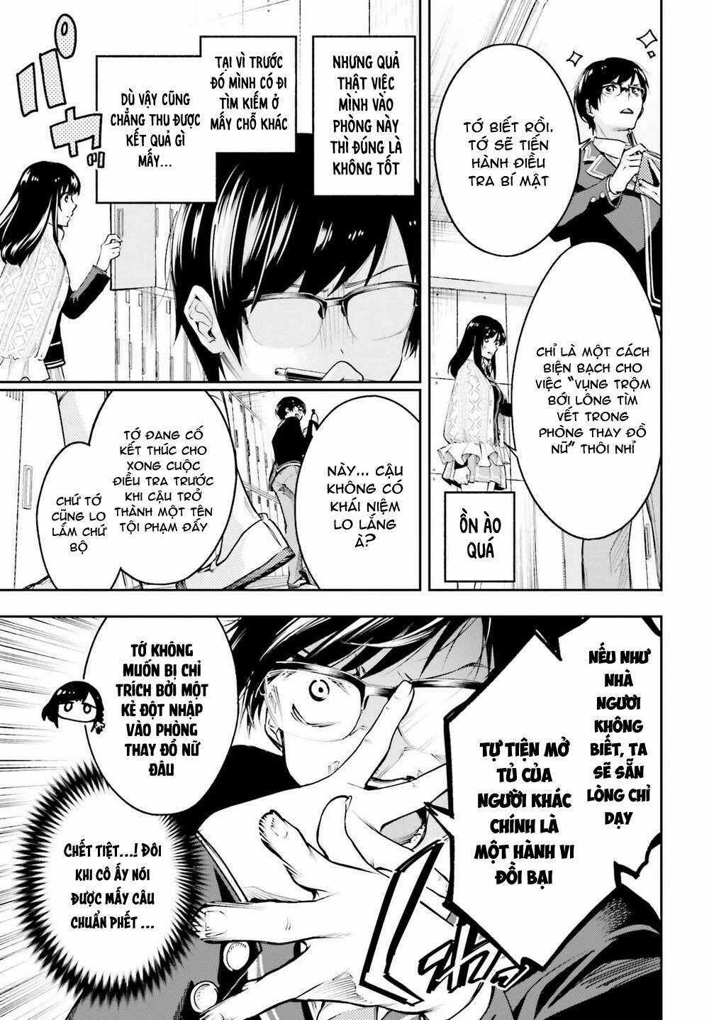 Tớ Sẽ Giải Đáp Bí Ẩn Của Cậu Chapter 1 trang 31
