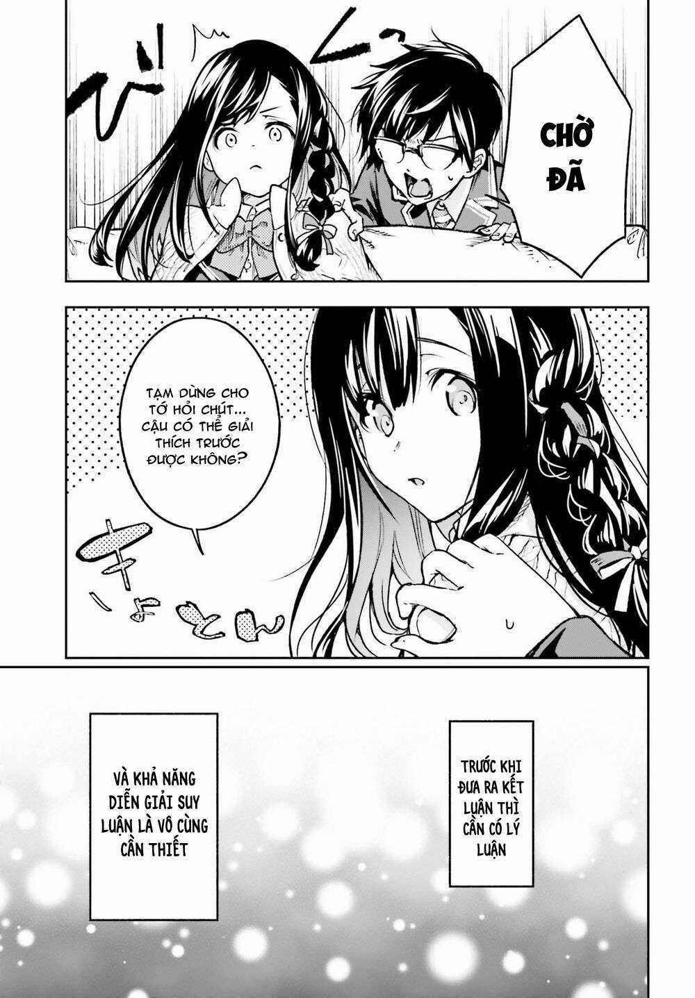 Tớ Sẽ Giải Đáp Bí Ẩn Của Cậu Chapter 1 trang 4