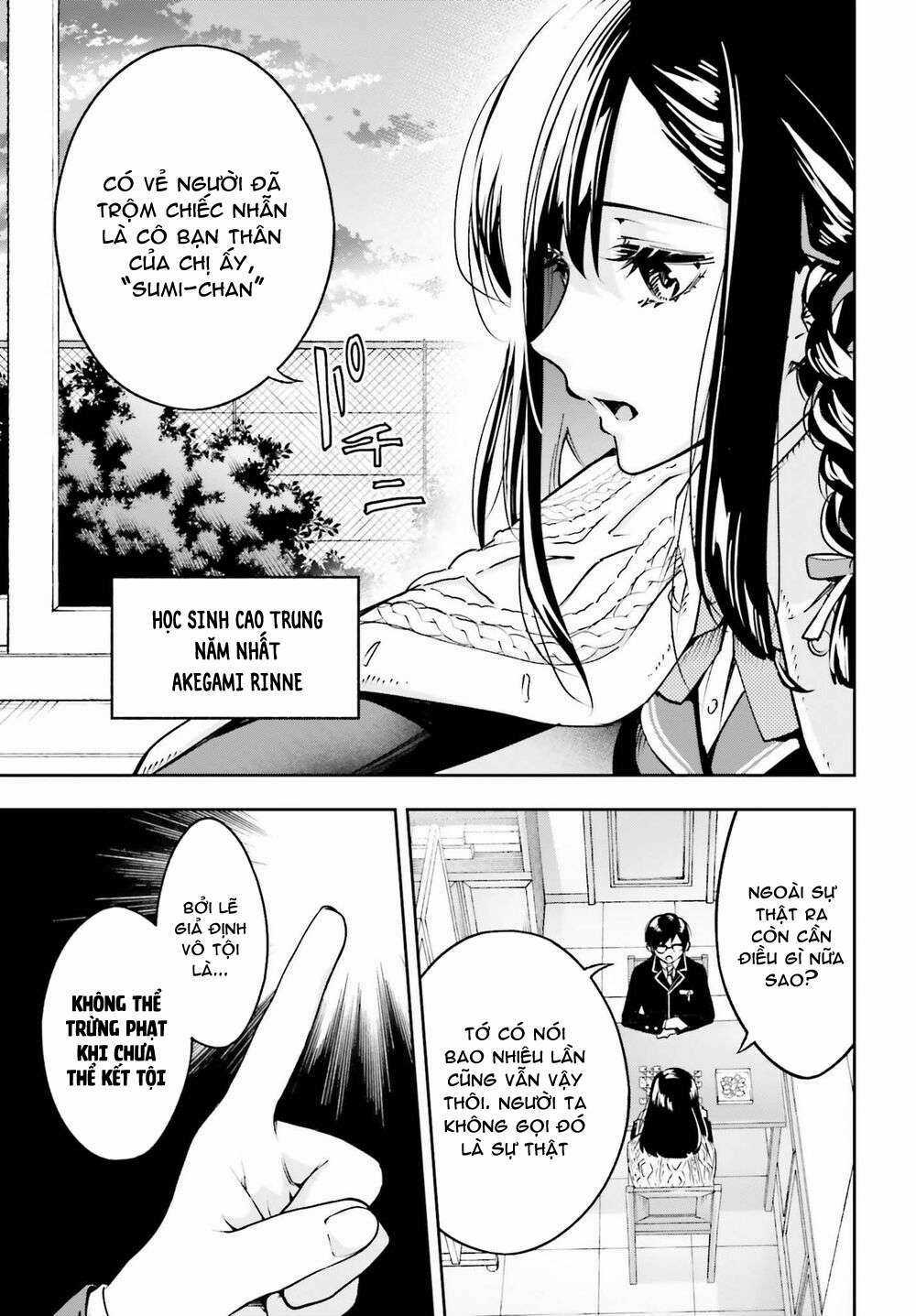 Tớ Sẽ Giải Đáp Bí Ẩn Của Cậu Chapter 1 trang 9