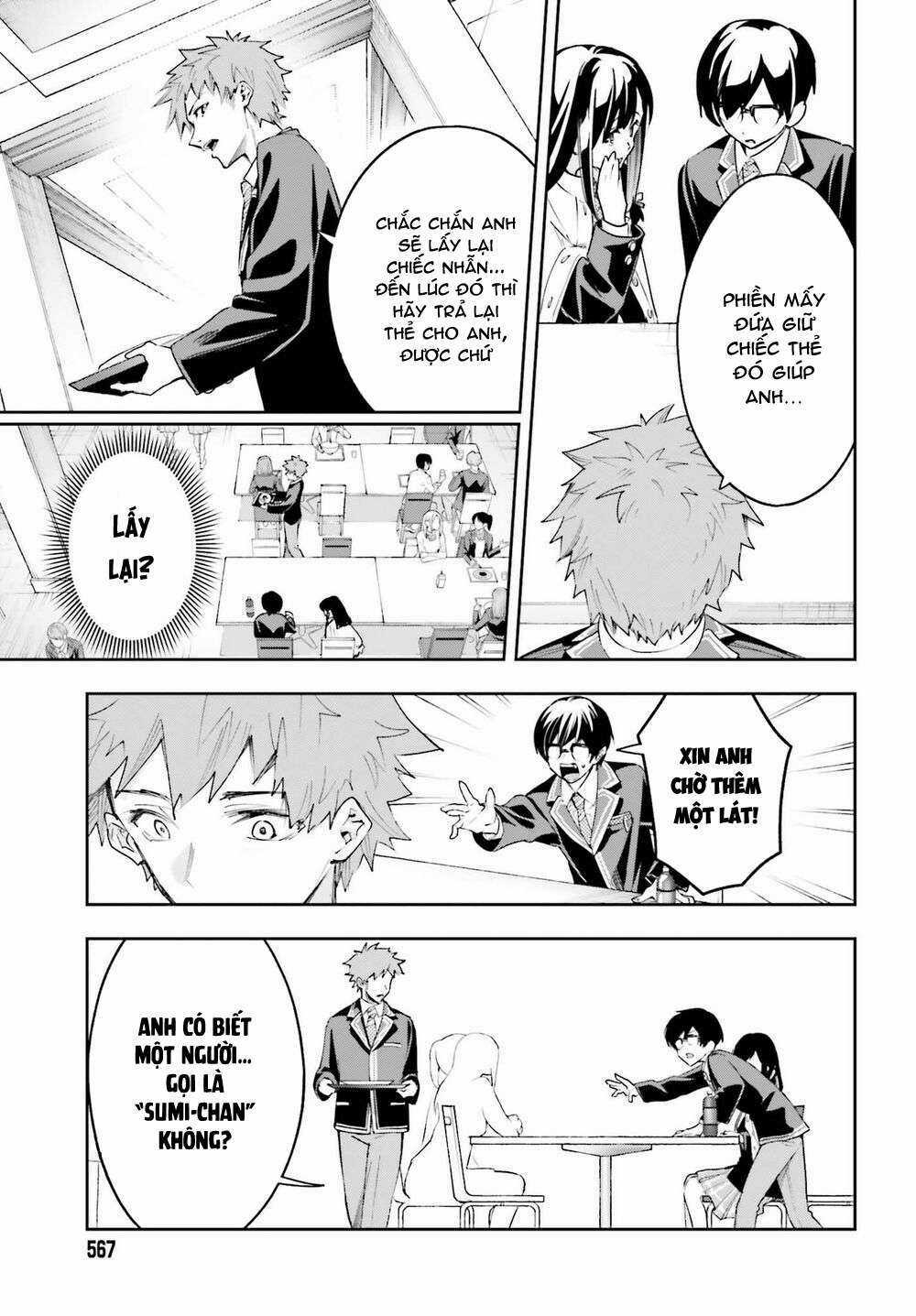 Tớ Sẽ Giải Đáp Bí Ẩn Của Cậu Chapter 2.1 trang 12