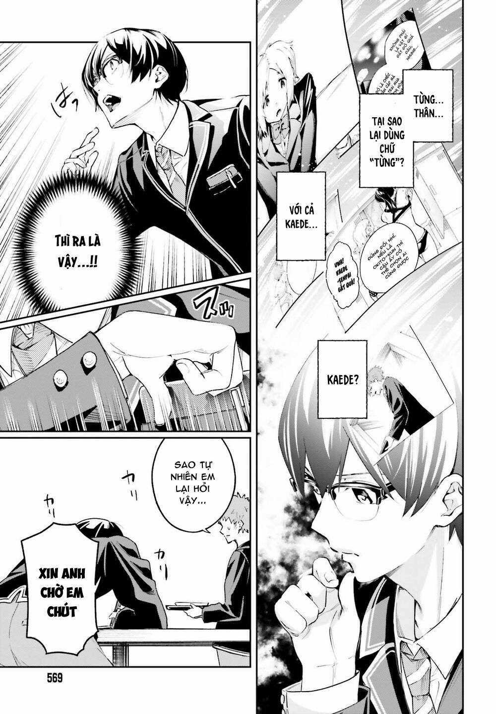 Tớ Sẽ Giải Đáp Bí Ẩn Của Cậu Chapter 2.1 trang 14