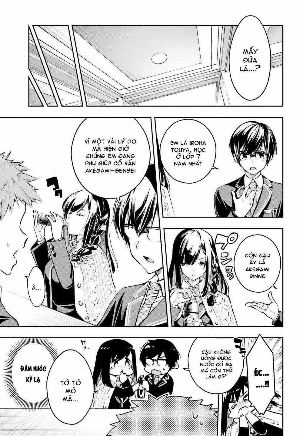 Tớ Sẽ Giải Đáp Bí Ẩn Của Cậu Chapter 2.1 trang 8