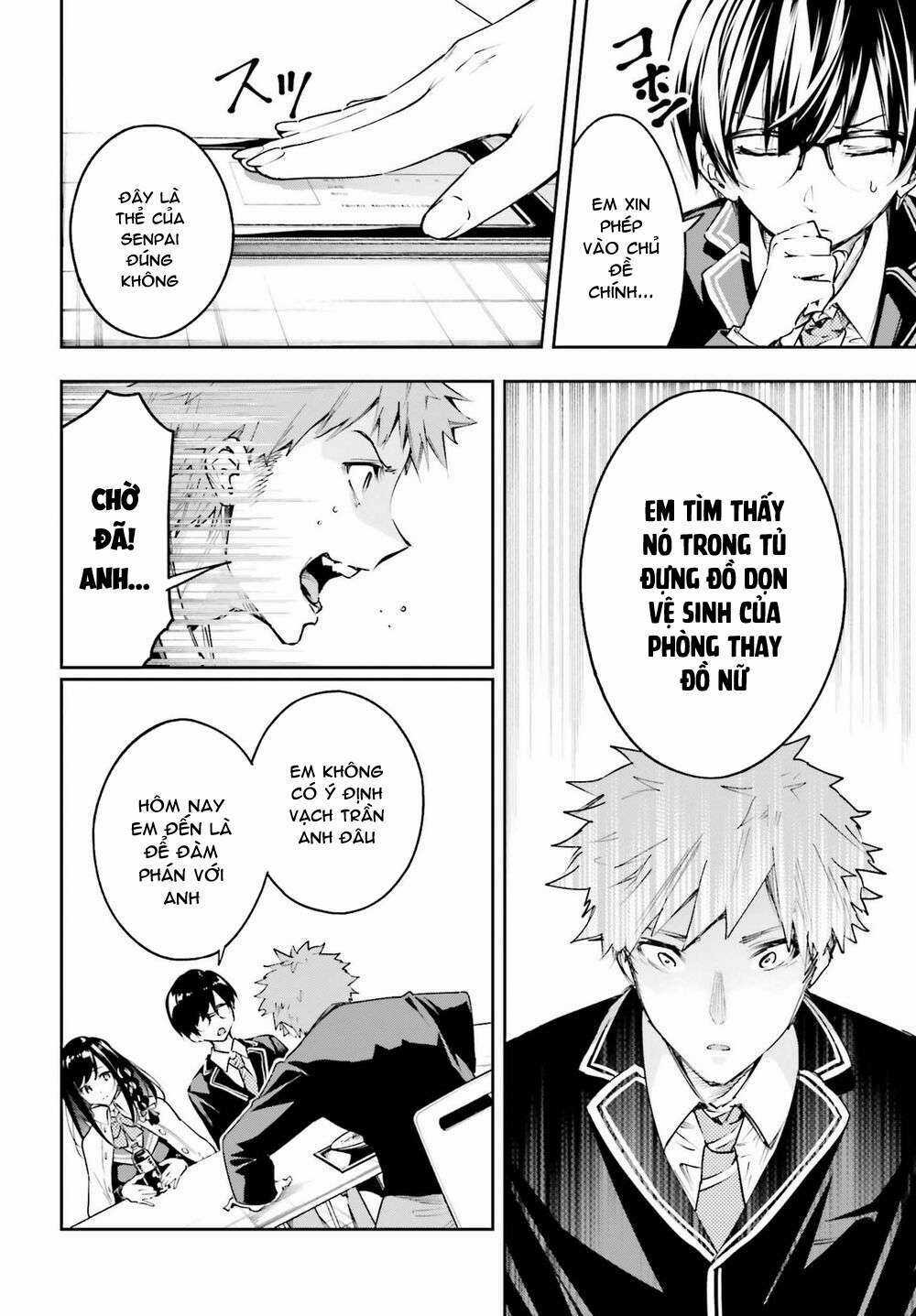 Tớ Sẽ Giải Đáp Bí Ẩn Của Cậu Chapter 2.1 trang 9