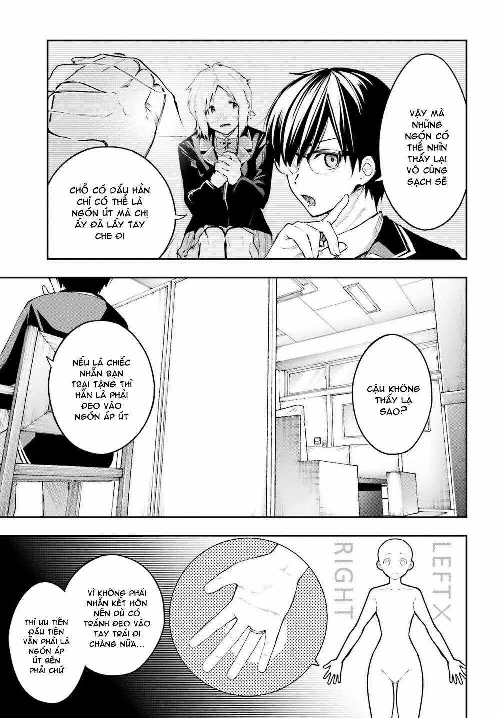 Tớ Sẽ Giải Đáp Bí Ẩn Của Cậu Chapter 2.2 trang 12