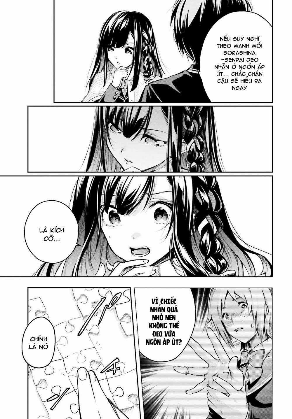 Tớ Sẽ Giải Đáp Bí Ẩn Của Cậu Chapter 2.2 trang 14