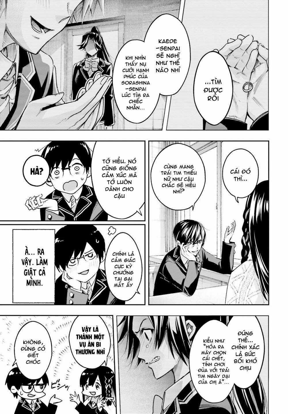 Tớ Sẽ Giải Đáp Bí Ẩn Của Cậu Chapter 2.2 trang 22